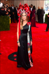 Sarah Jessica Parker in H&M at the MetGala 2018