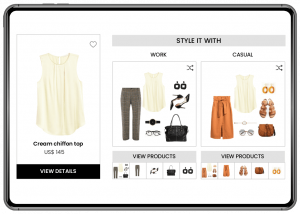 A.I powered styling recommendations