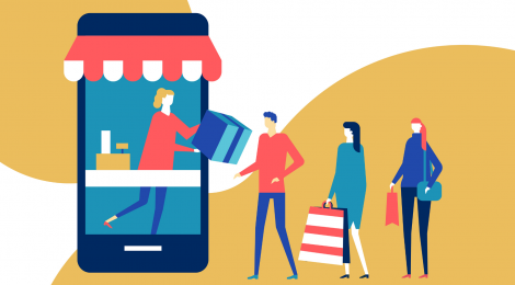 The surge of curbside pickup in grocery retail during COVID-19 (an illustration)