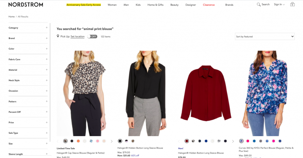 What I Learned When I Tried To Buy An Animal Print Blouse Online | Vue.ai